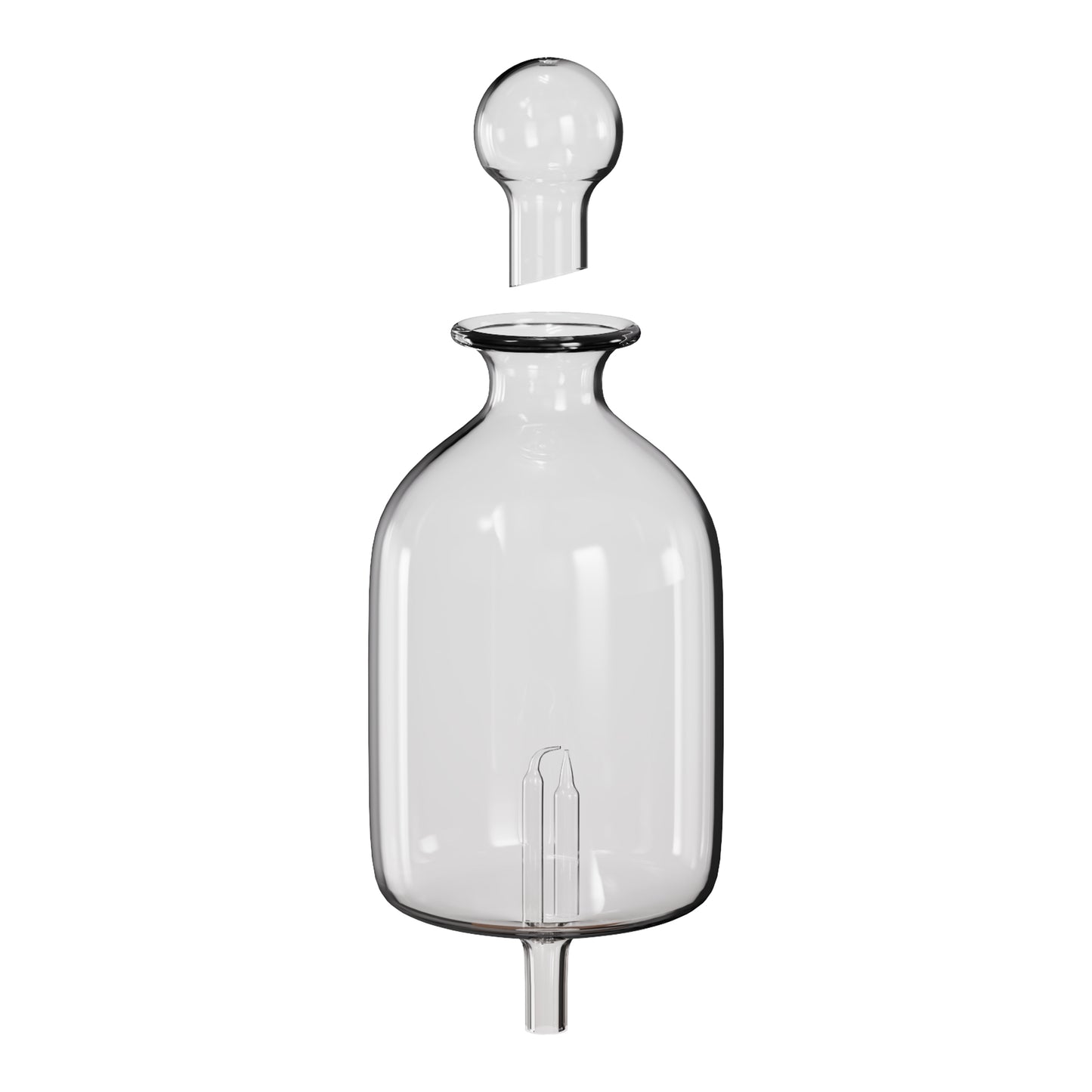 Glass Mist Chamber. Lab 30ml