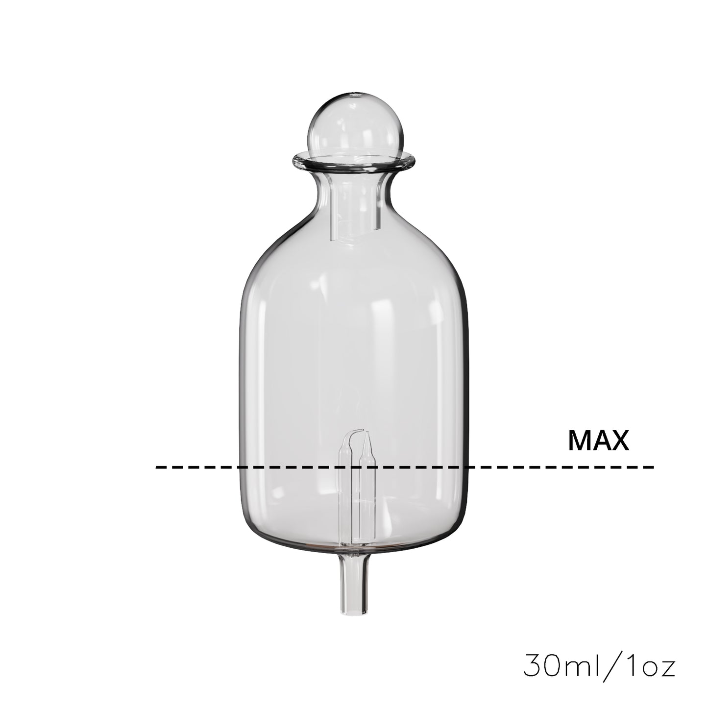 Glass Mist Chamber. Lab 30ml